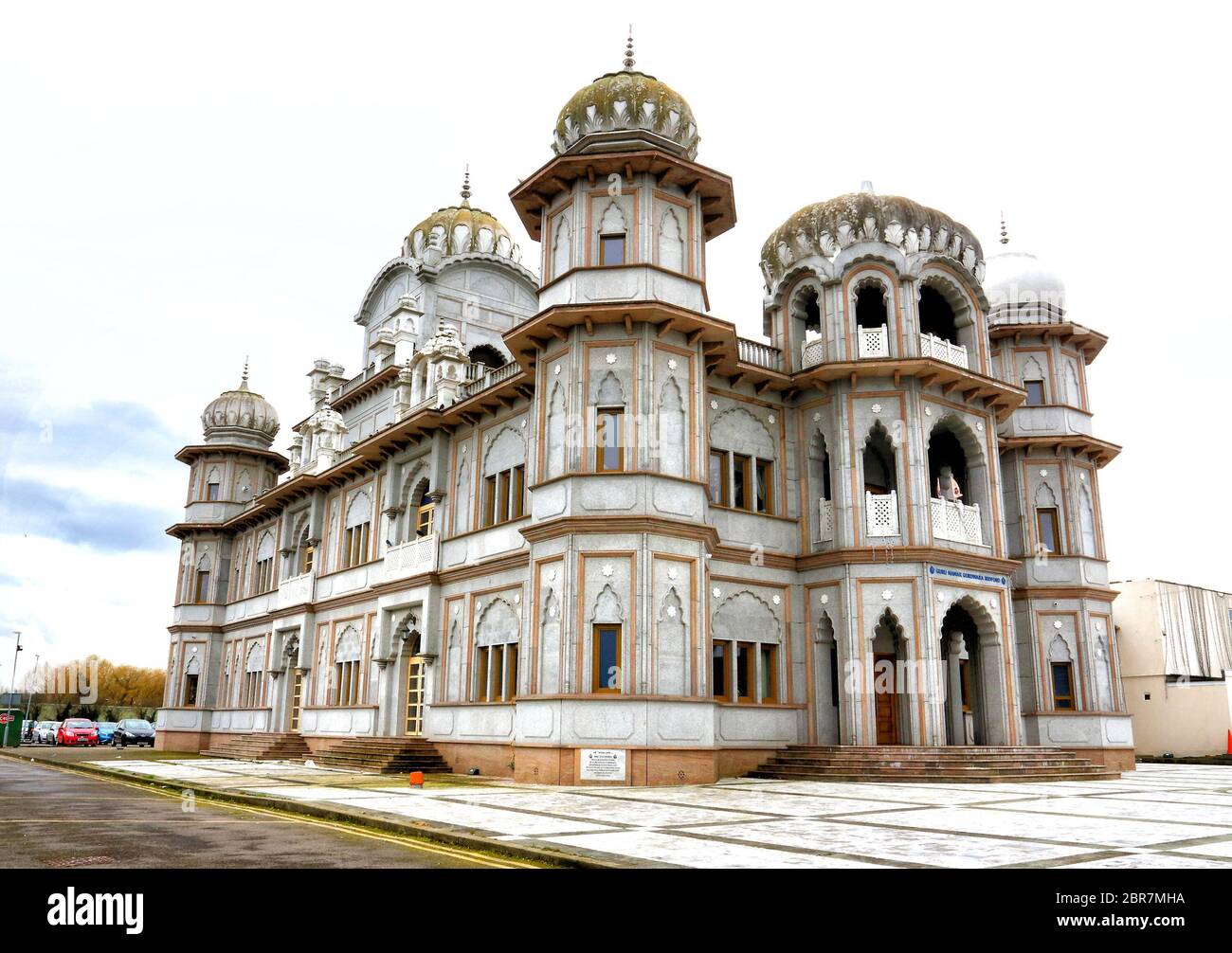 Bedford UK 20th May 2020 A View Of The Guru Nanak Gurdwara Sikh Bedford UK 20th May 2020 A View Of The Guru Nanak Gurdwara Sikh