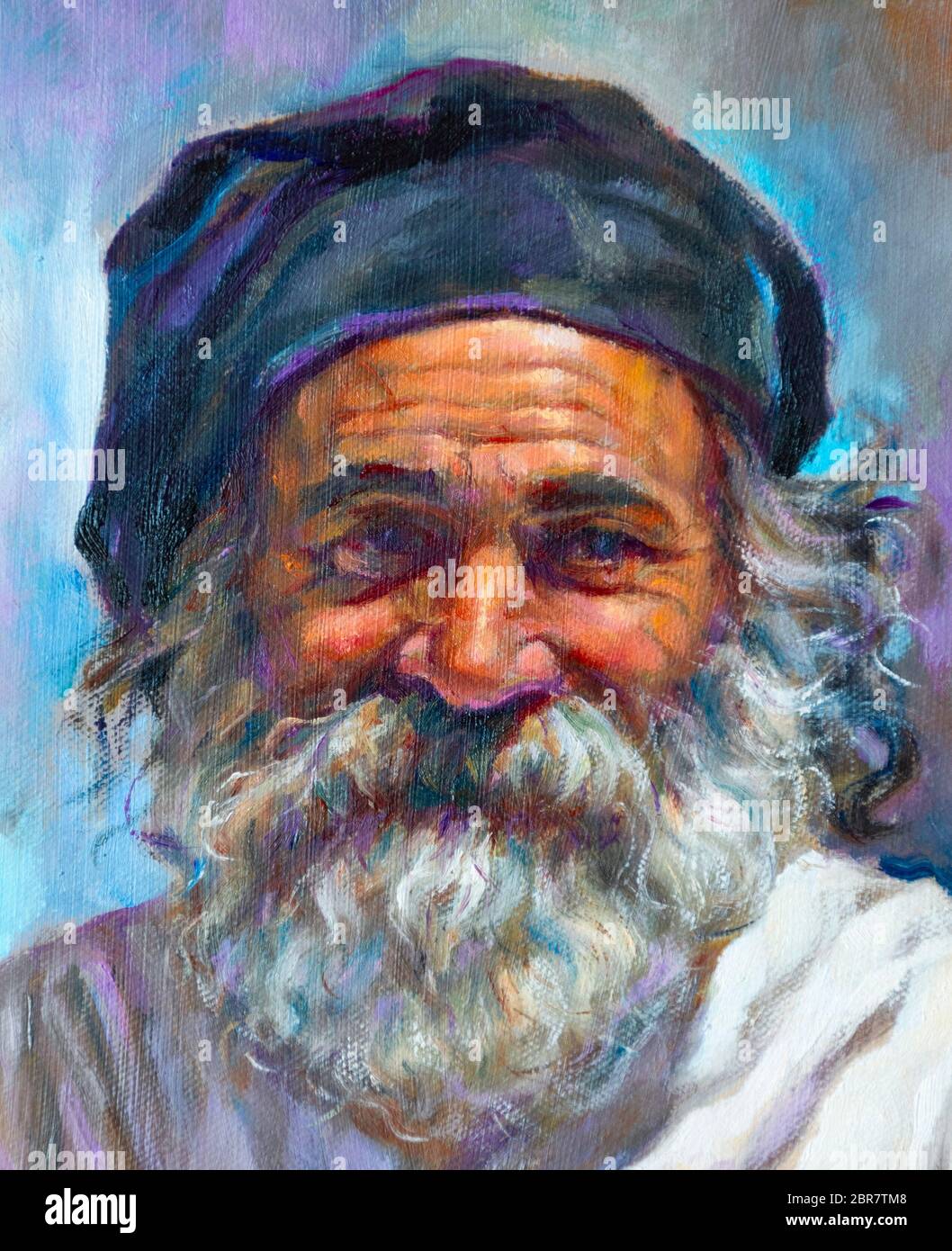 Old man with white beard hi-res stock photography and images - Alamy