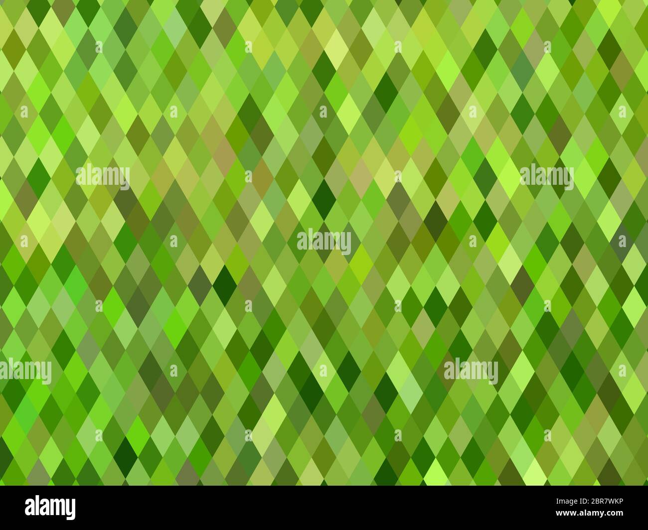 abstract geometric rhombus background - green and brown Stock Photo - Alamy