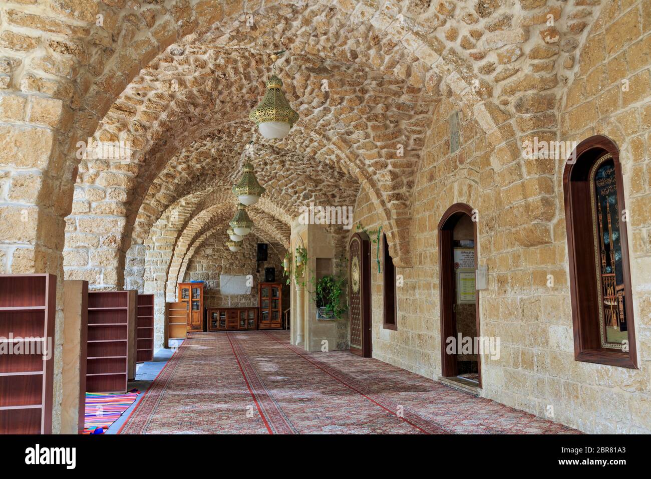 Mahmudiya Mosque, Old Jaffa, Tel Aviv, Israel Stock Photo