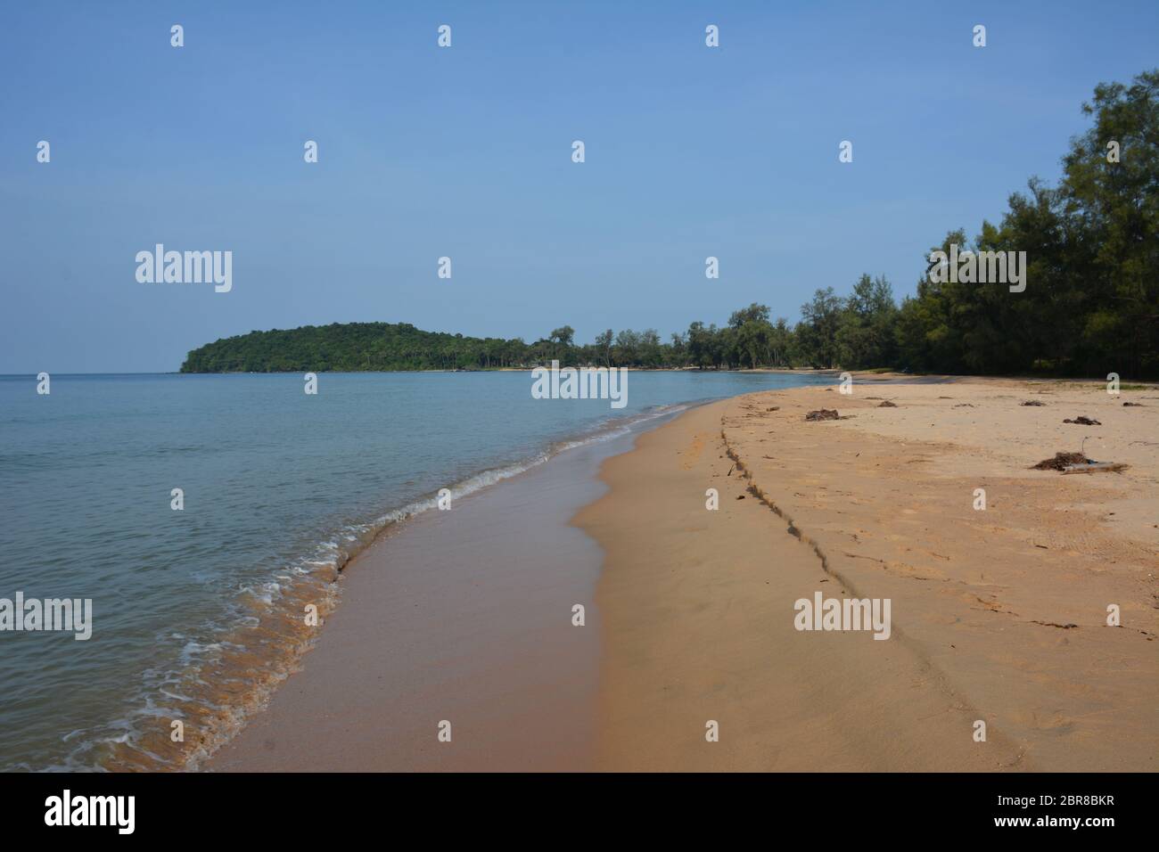 Koh Russey, also known as Bamboo Island, in the Koh Rong archipelago