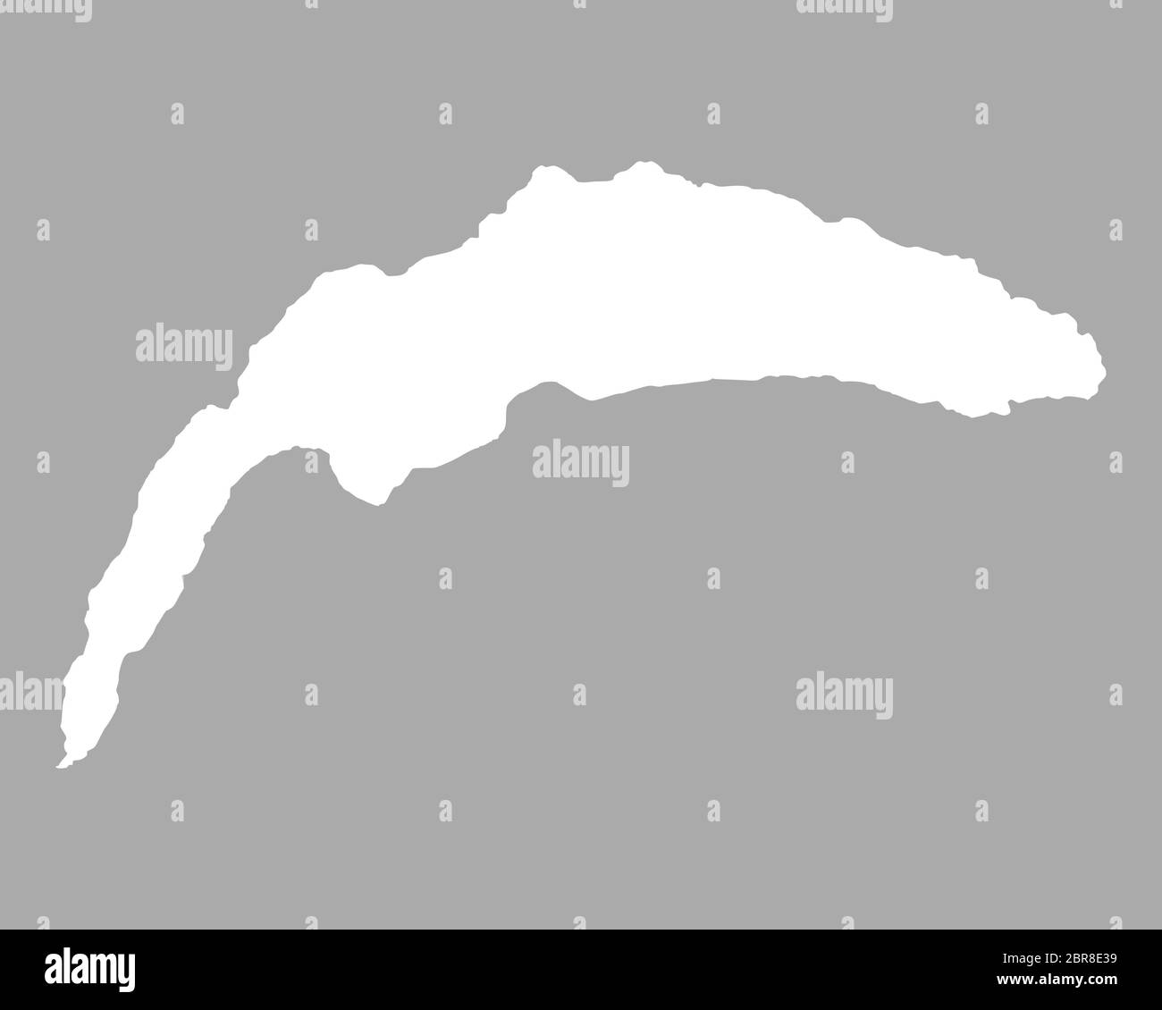 Map of Lake Geneva Stock Photo Alamy