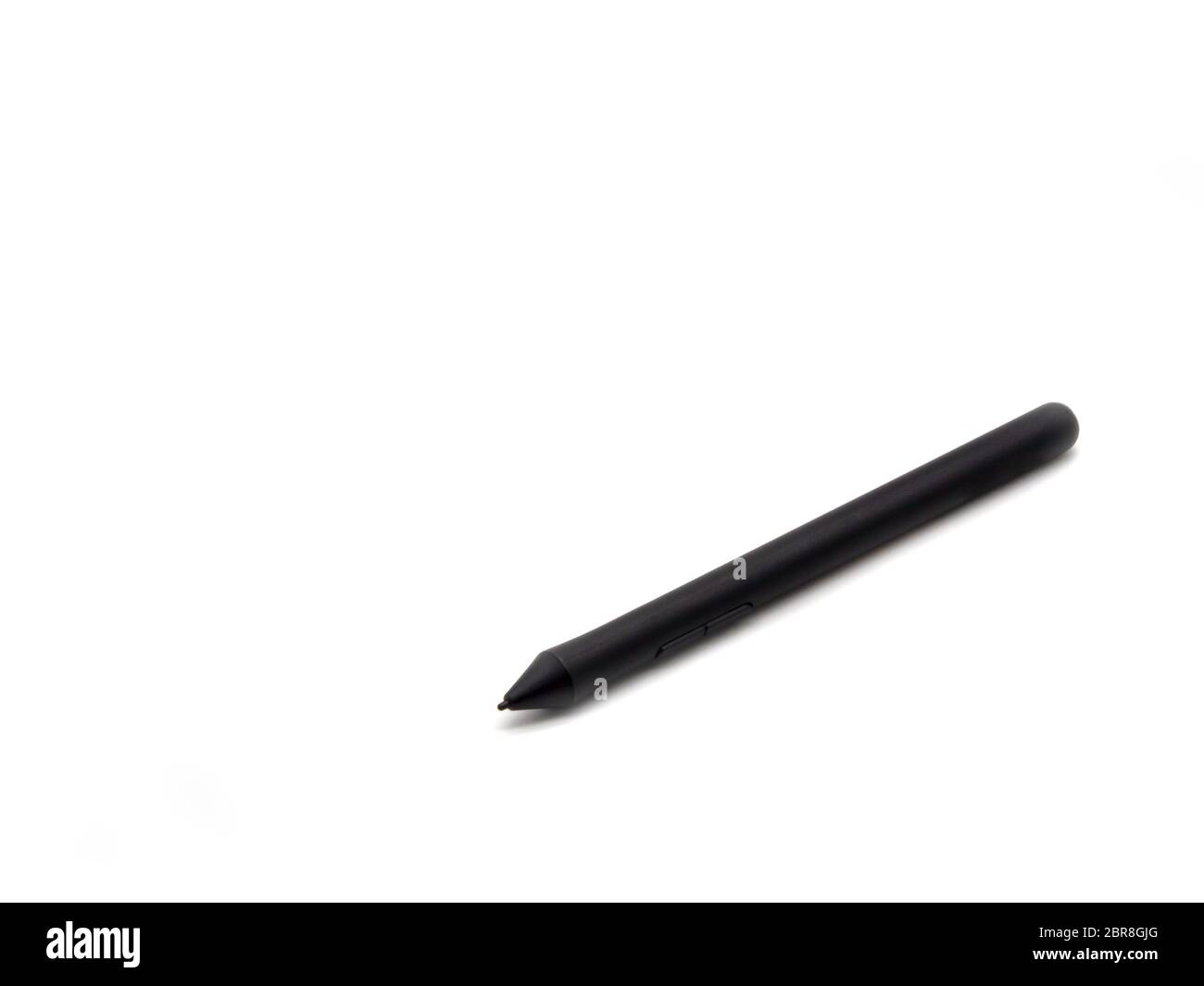 A black pen mouse, digital pen isolated on a white background with copy space Stock Photo Alamy