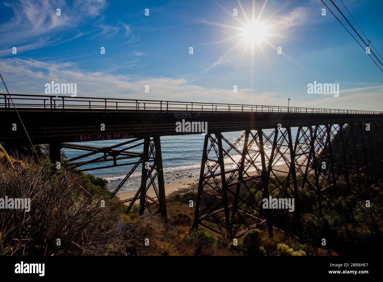 View ox Arroyo Hondo Bridge Stock Photo Alamy