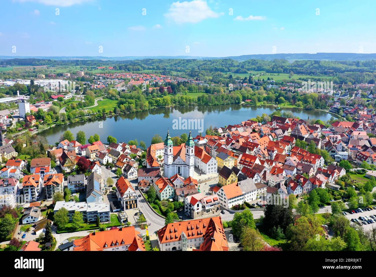 Bad Waldsee a city in Germany Stock Photo - Alamy