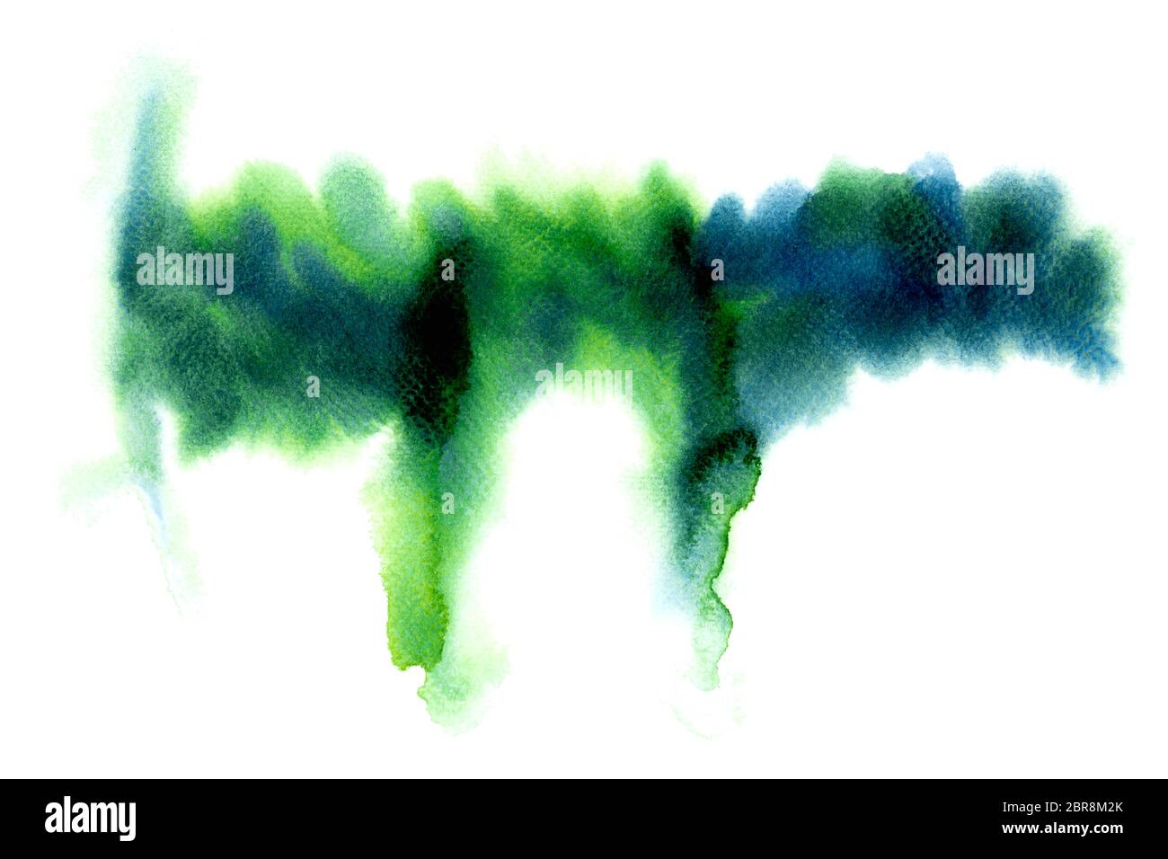 Abstract water colorful painting. Pastel color illustration concept ...