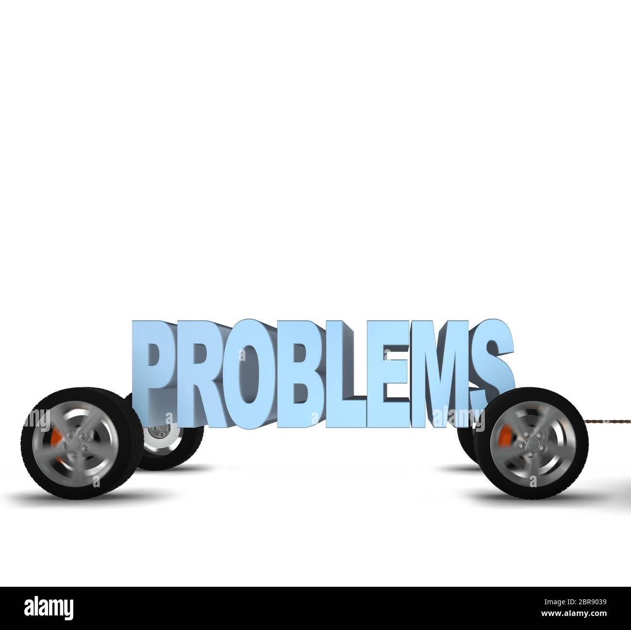 The business problem and challenge concept with businessman Stock Photo ...