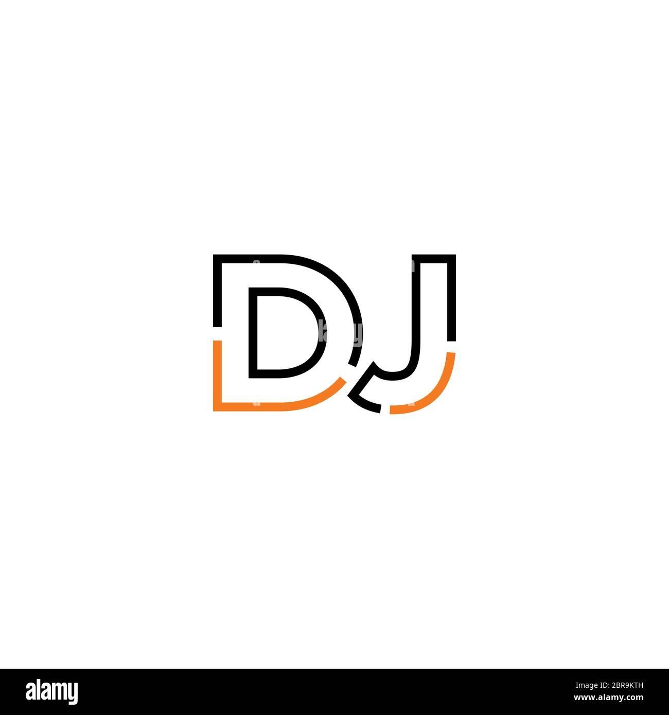 Dj logo hi-res stock photography and images - Alamy