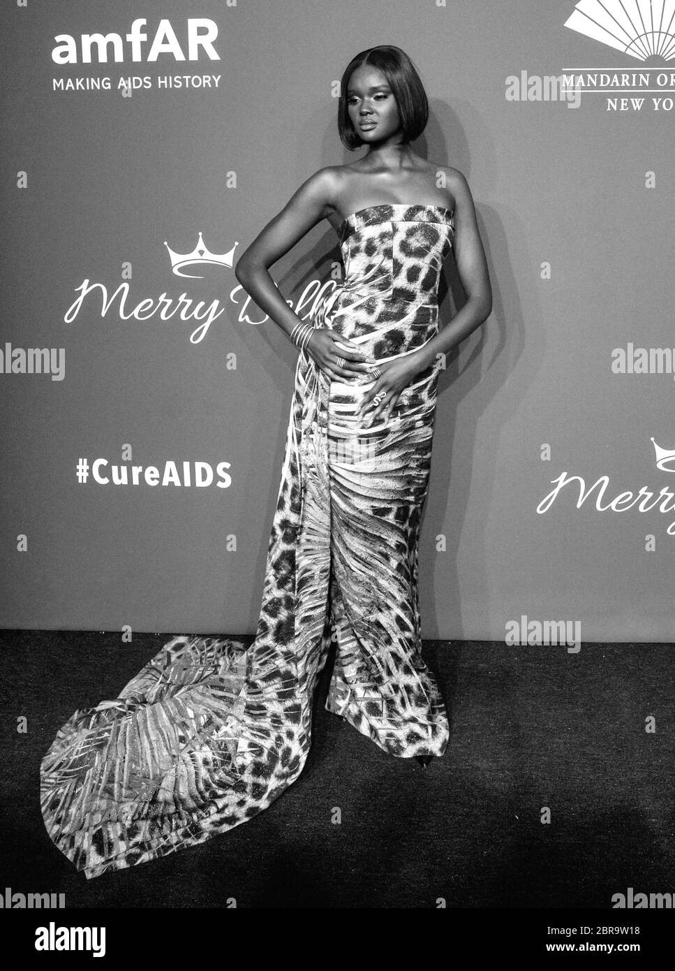 New York, NY - Feb 05, 2020: Duckie Thot attends the 2020 amfAR New