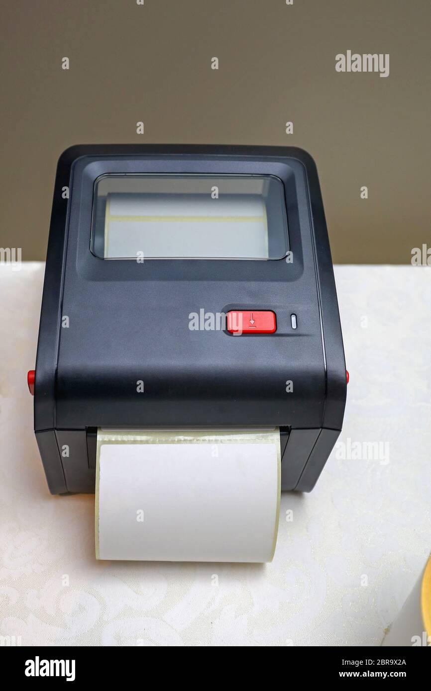 Small Barcode Label Printer Equipment for Distribution Warehouse Stock ...