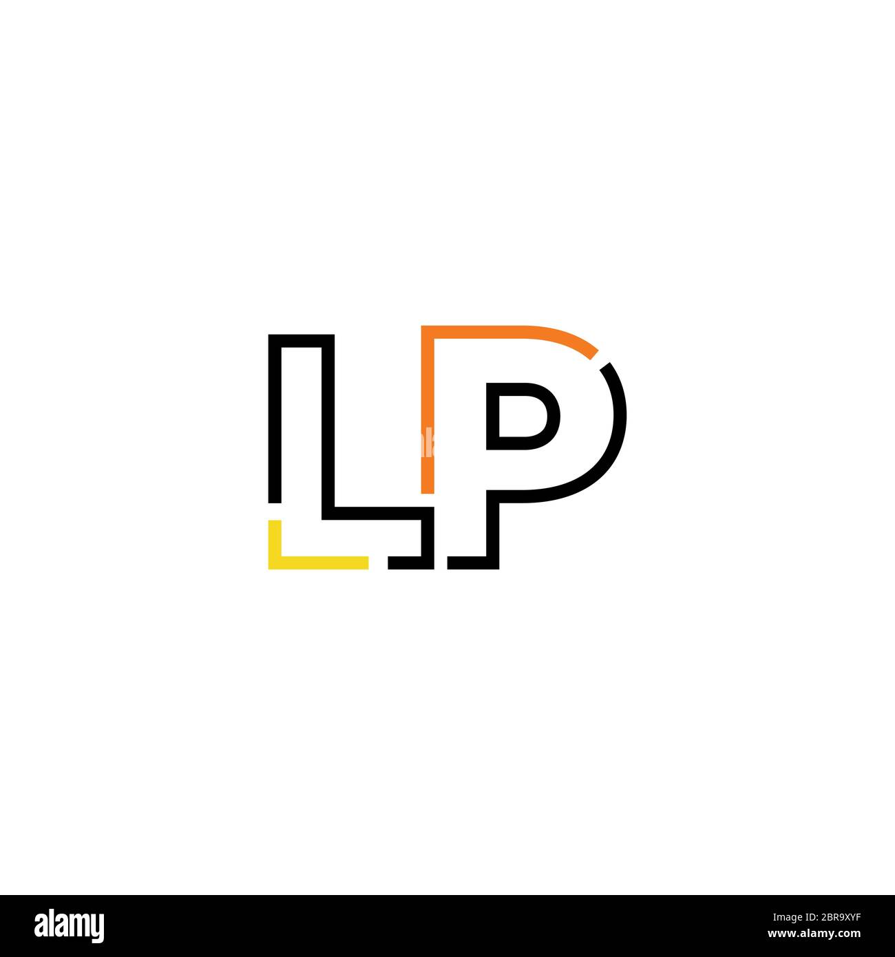 Letter lp logo hi-res stock photography and images - Alamy