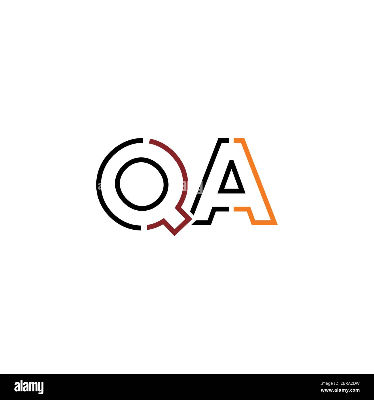 Alphabet qa icon hires stock photography and images Alamy