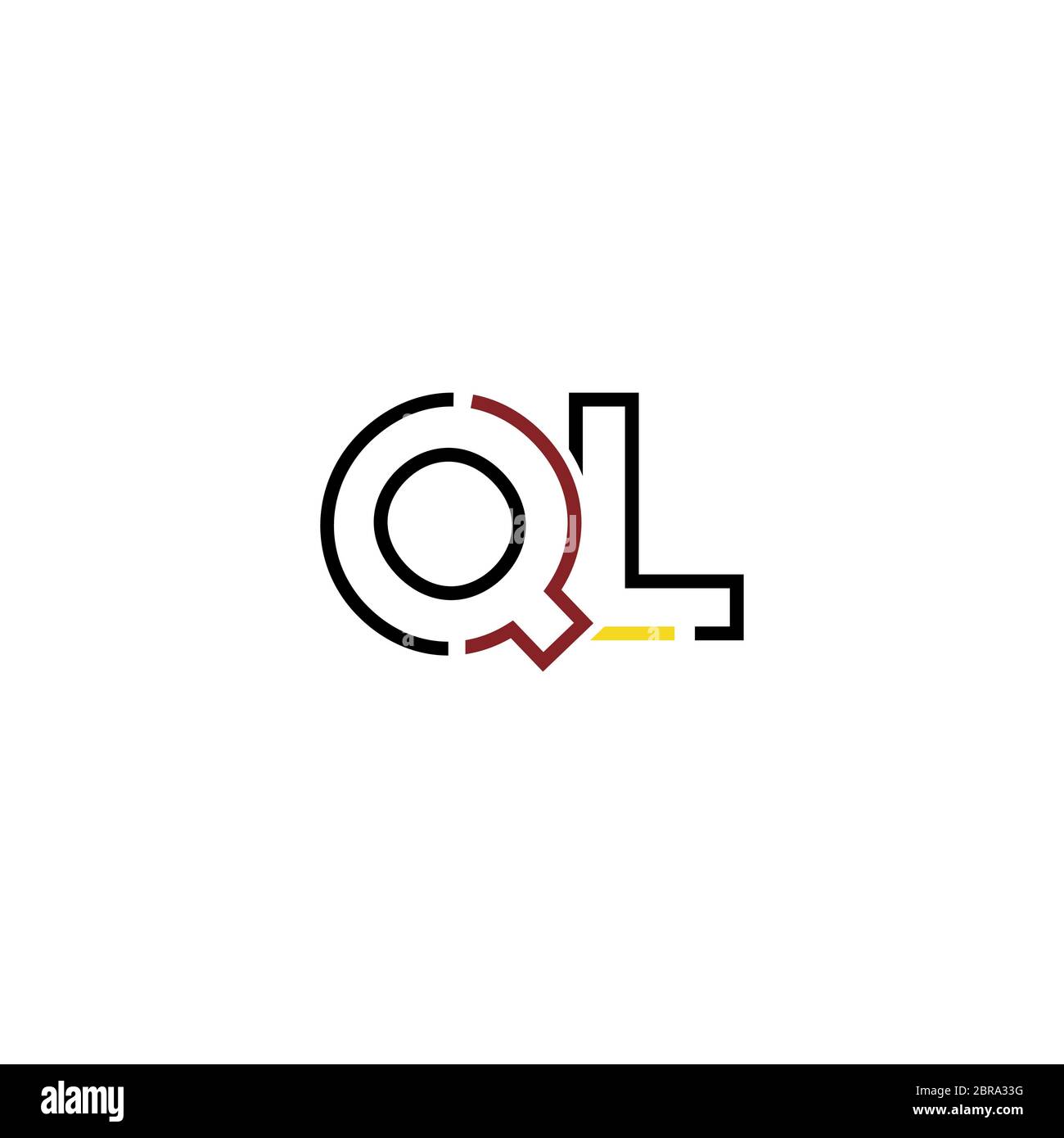 Ql logo Stock Vector Images - Alamy