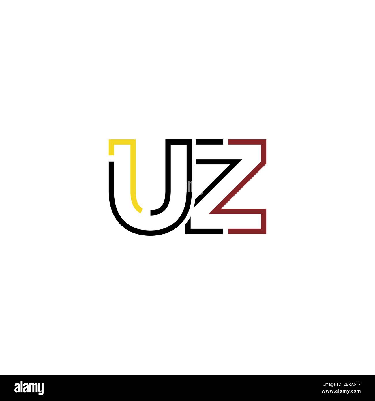 Letter uz hi-res stock photography and images - Alamy