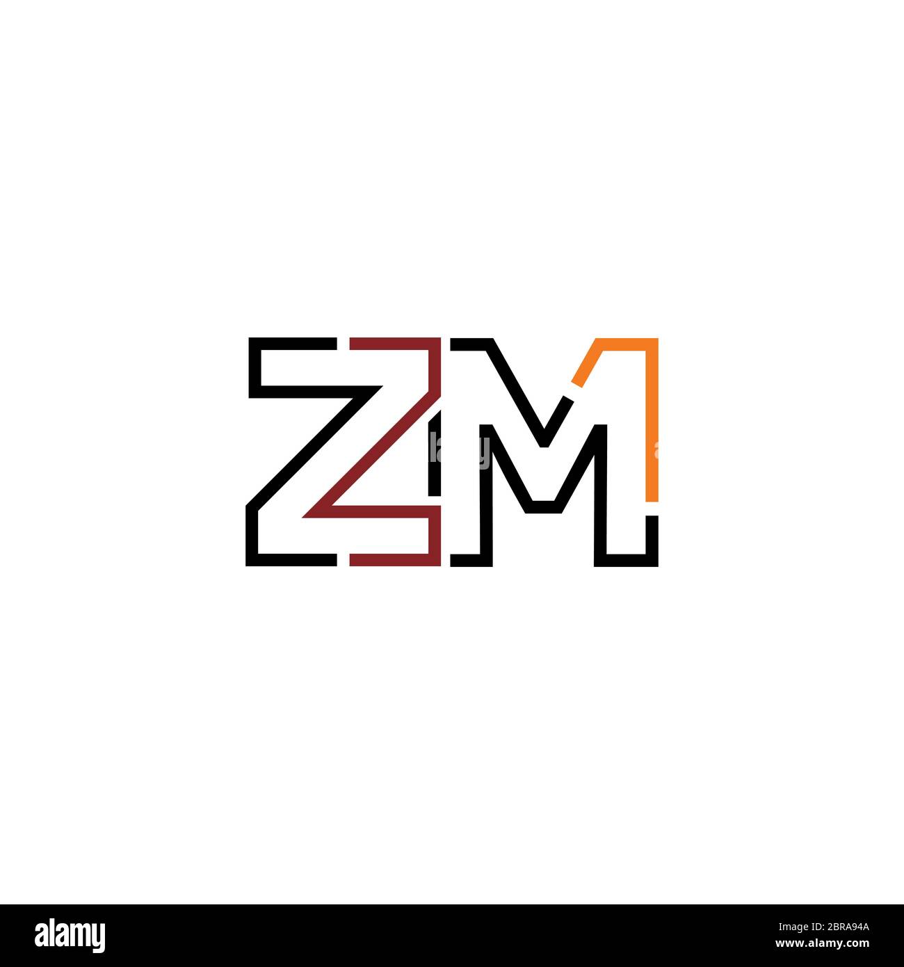 Zm letter hires stock photography and images Alamy