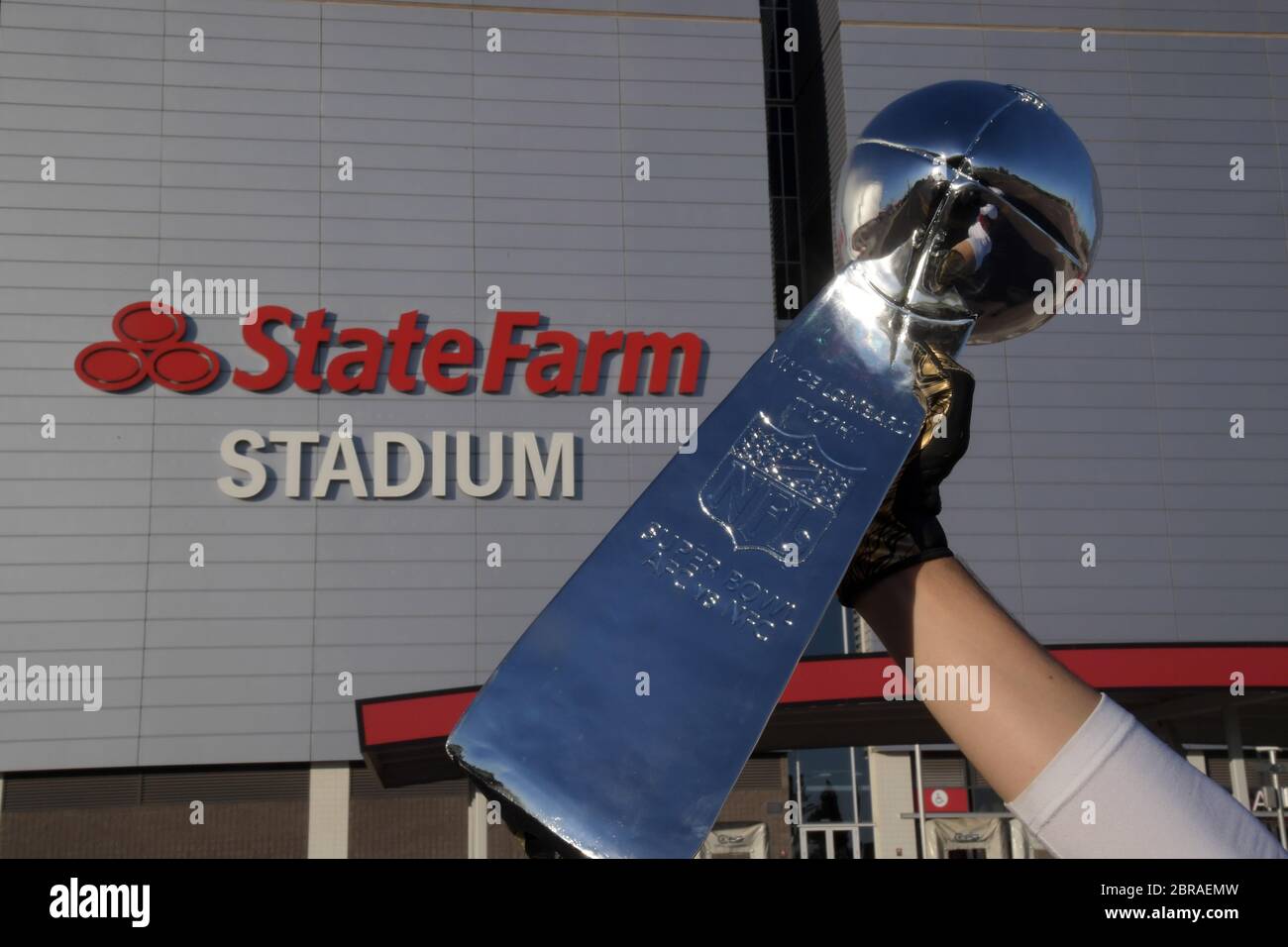 Detailed view of NFL 100th anniversary Wilson Duke football. (Kirby Lee via  AP Stock Photo - Alamy