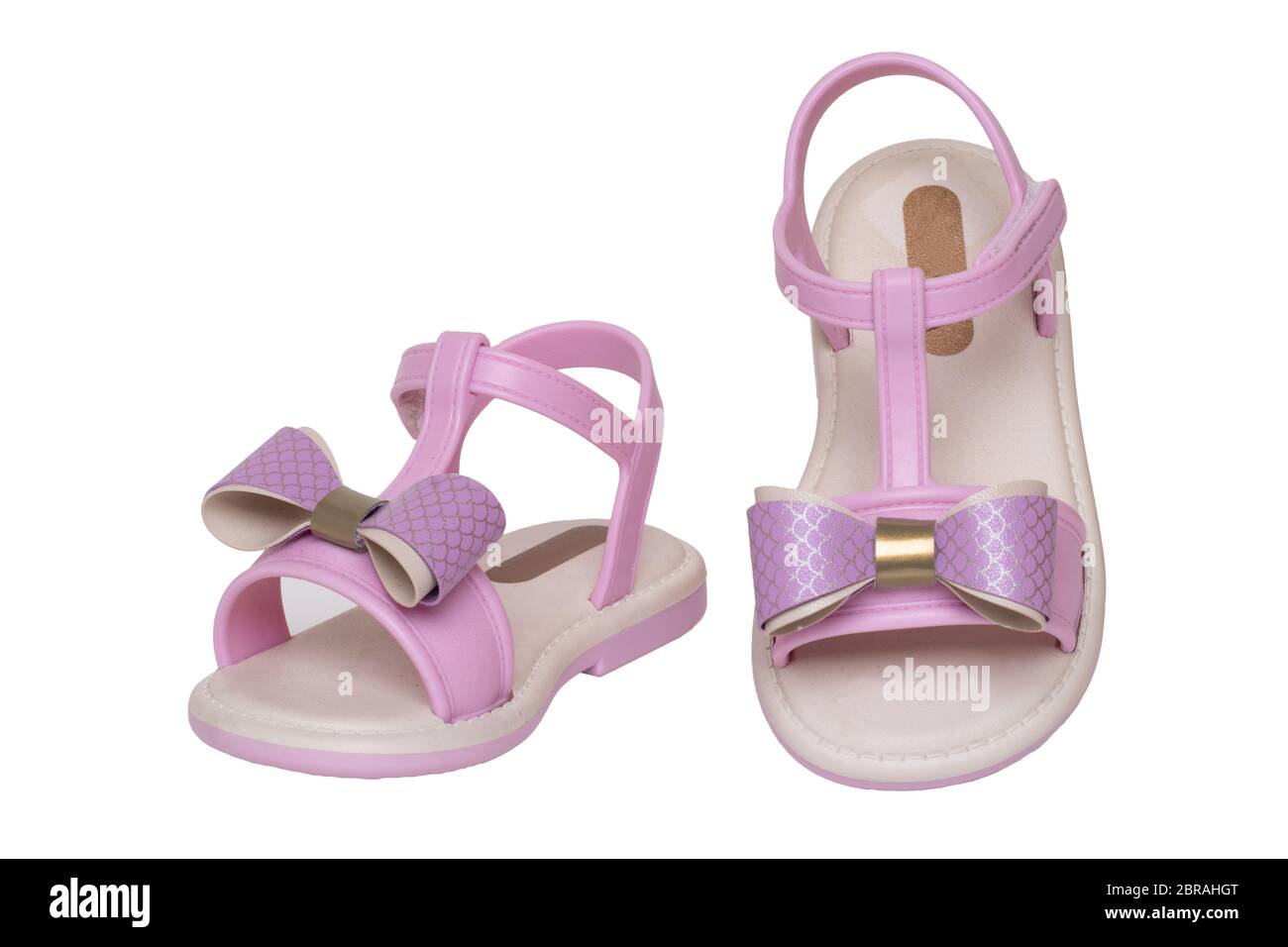 Summer Girls Sandals Pink And white main image 0