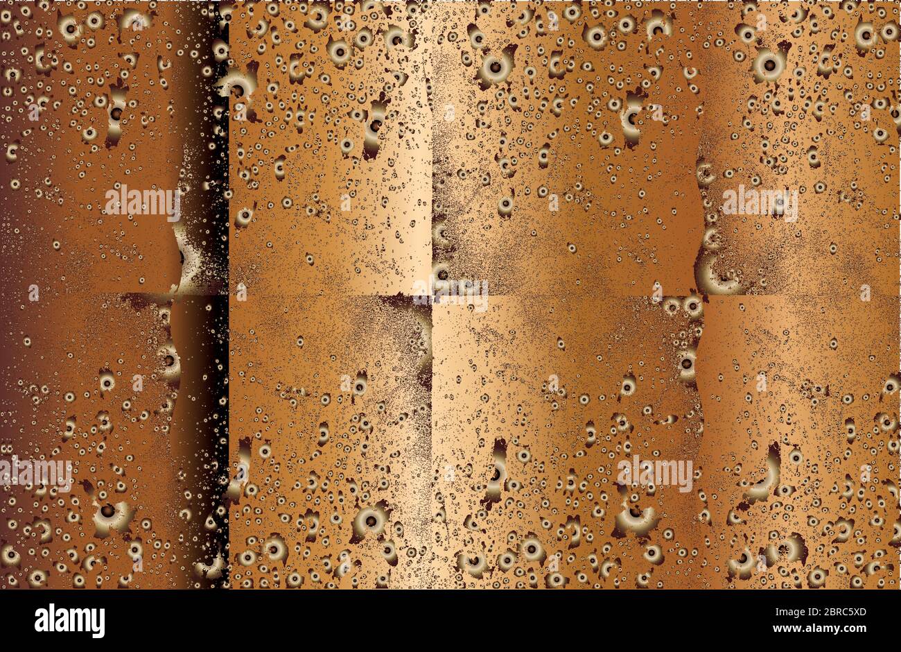 Abstract vector golden grunge background. EPS8 illustration Stock Vector