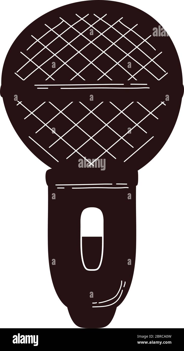 microphone sound audio device icon Stock Vector Image & Art - Alamy