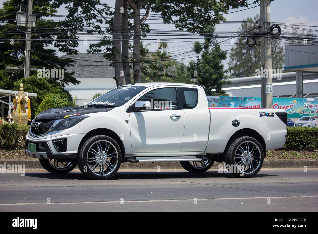 Chiangmai Thailand May 1 2020 Private Pick Up Mazda Bt50 Photo At Road No 121 About 8 Km From Downtown Chiangmai Thailand Stock Photo Alamy