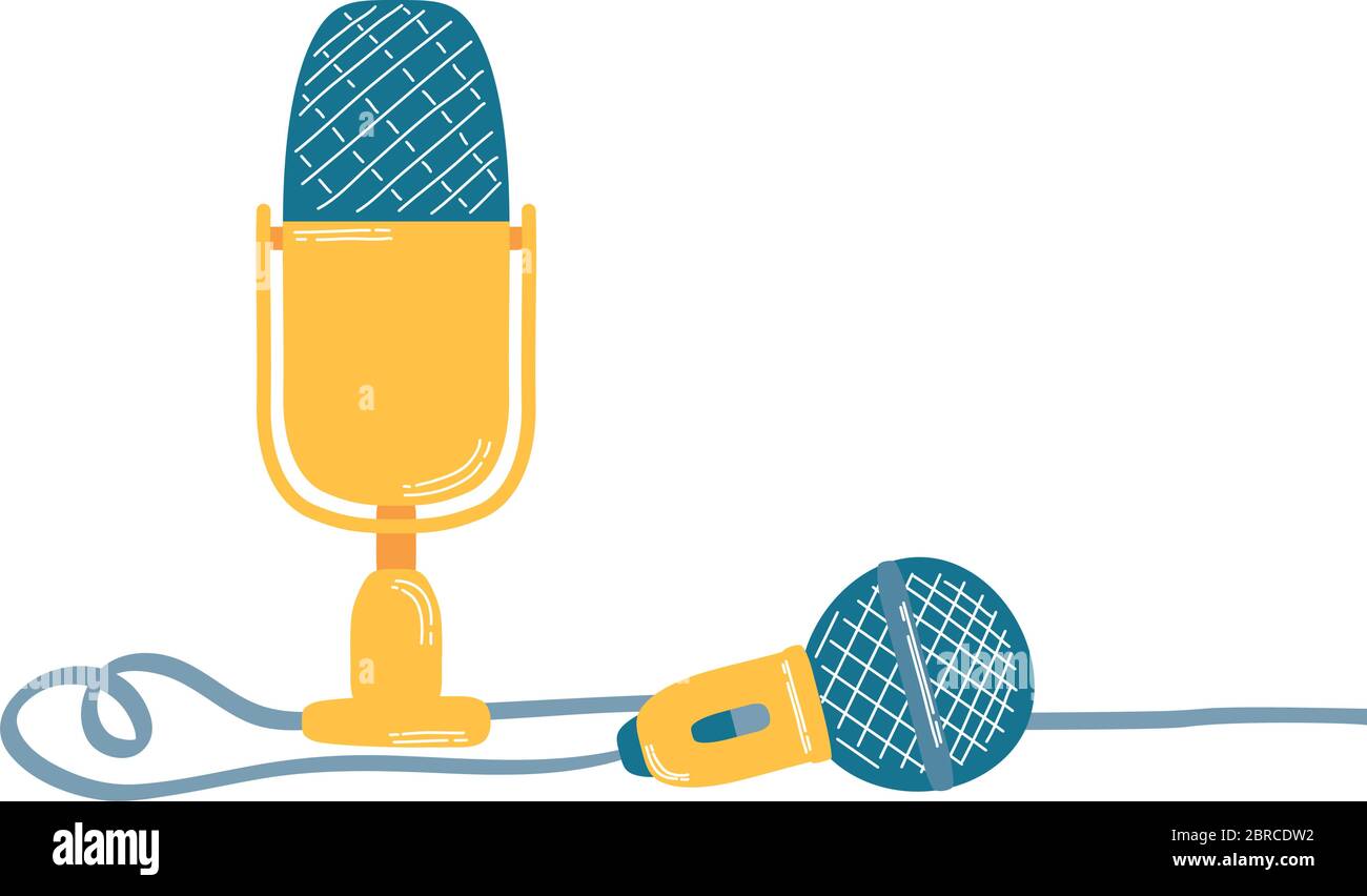 microphone sound audio device icon Stock Vector Image & Art - Alamy