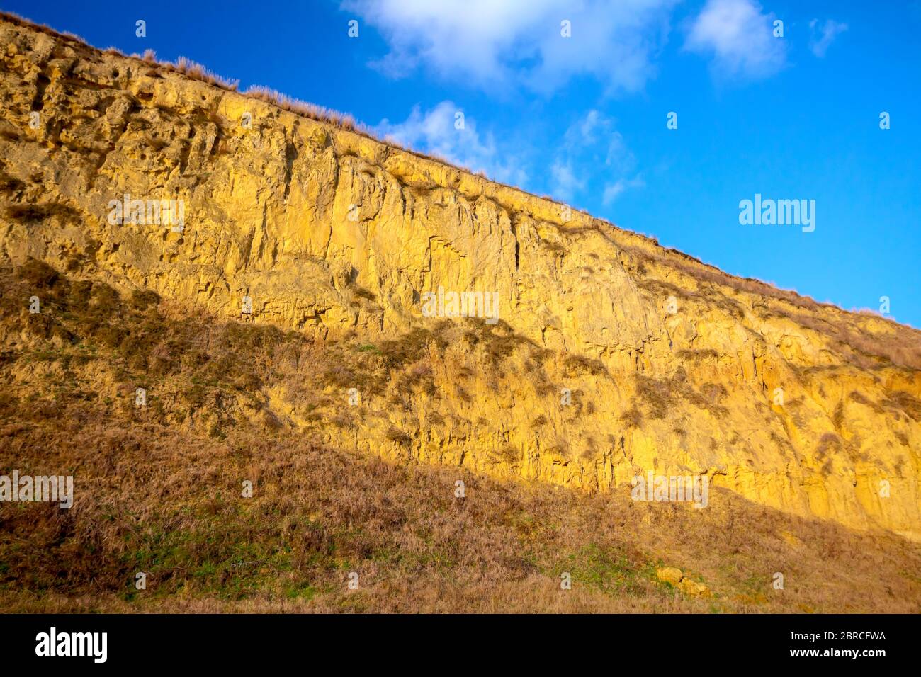 Slopes of a sandy hill, Titel’s berg, Serbia Stock Photo