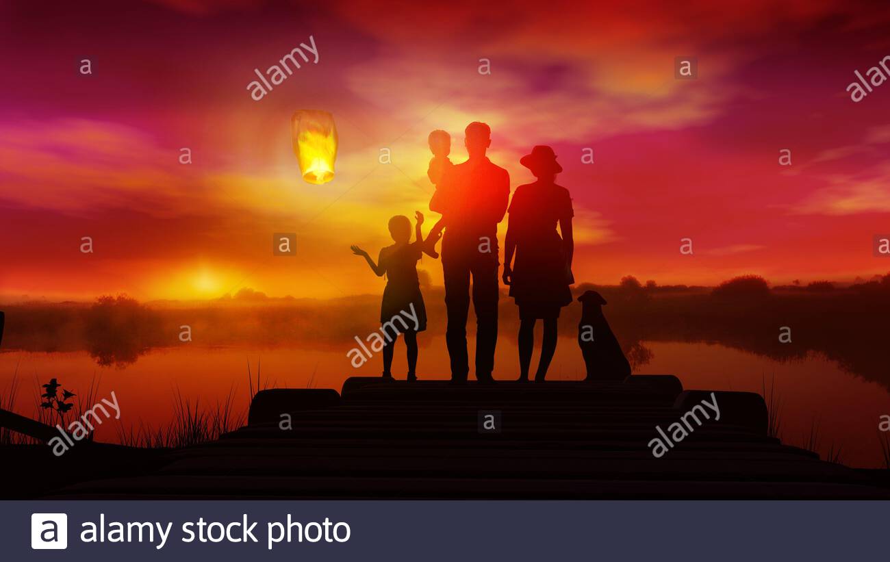 standing chinese lanterns