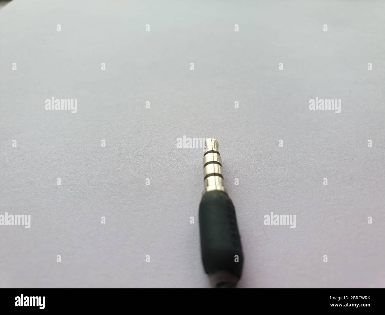 Headphone plug type Pin for mobile uses Stock Photo Alamy