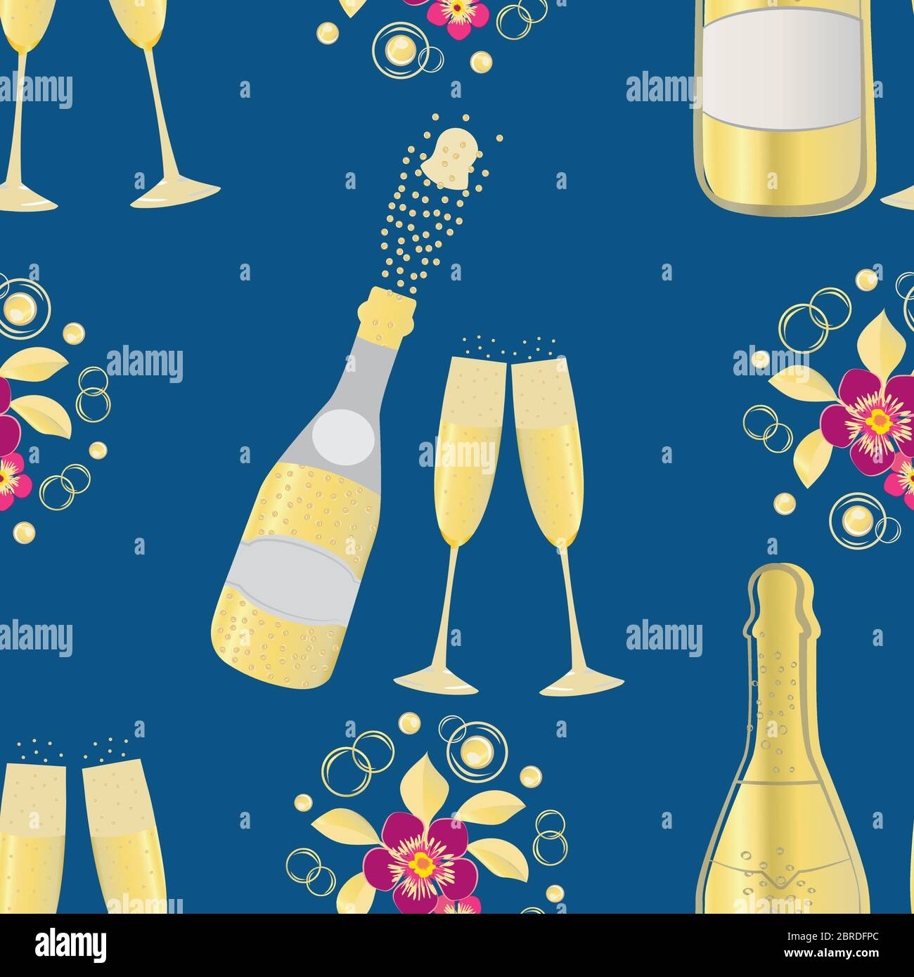 Prosecco bottle popping Stock Vector Images - Alamy