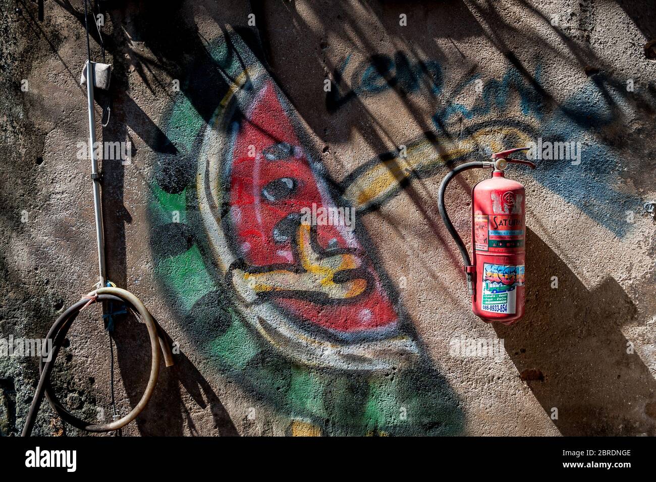 Fire extinguisher graffiti hires stock photography and images Alamy