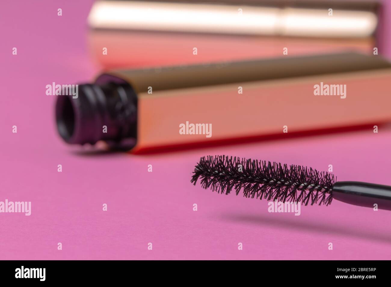 purple mascara bottle
