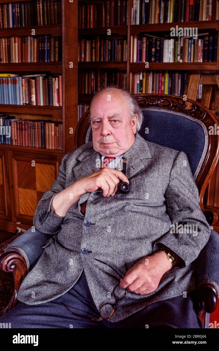 J B Priestley Author And Playwright 1978 Stock Photo - Alamy