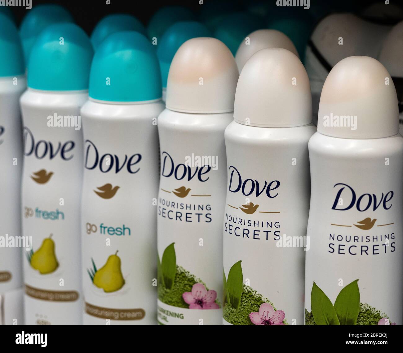 Dove deodorant hi-res stock photography and images - Alamy