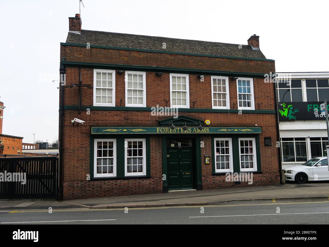 Foresters Arms pub in Leicester, UK. Stock Photo