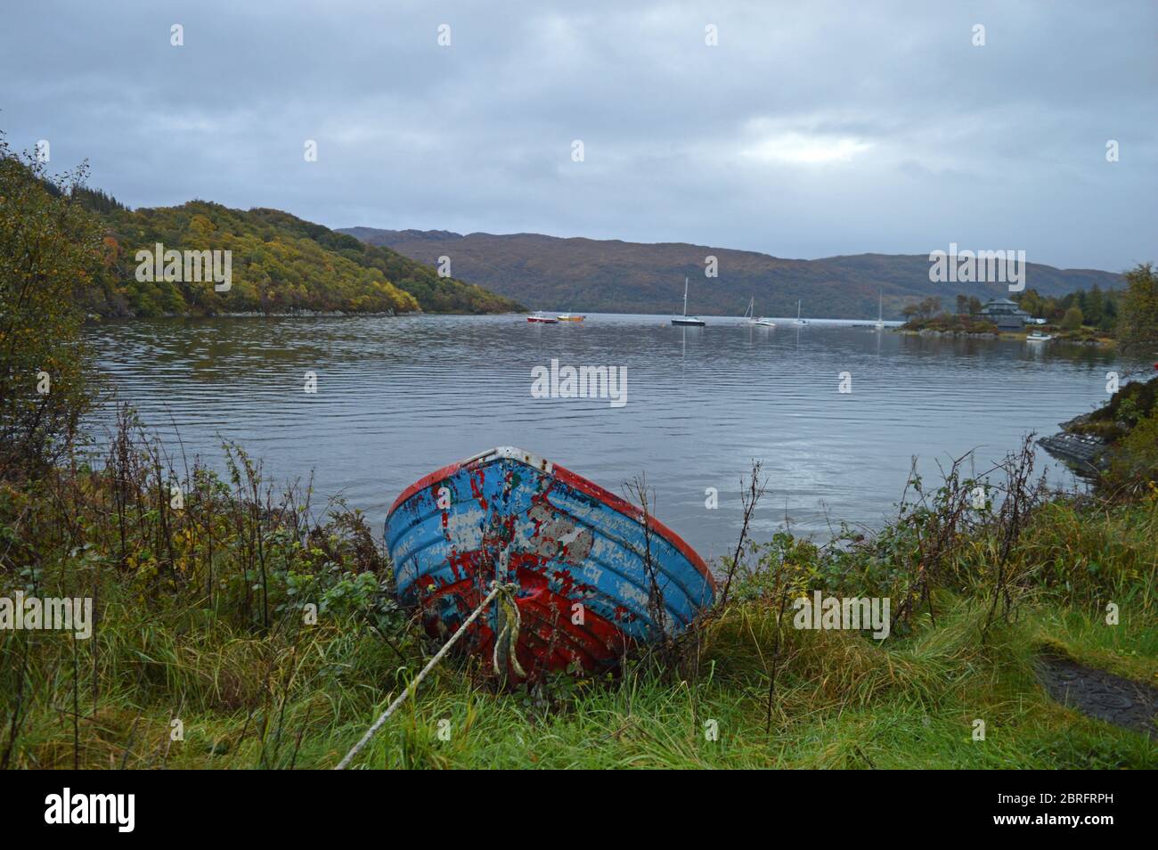 Views from the village of Salen on shore of Loch Sunart, Highlands