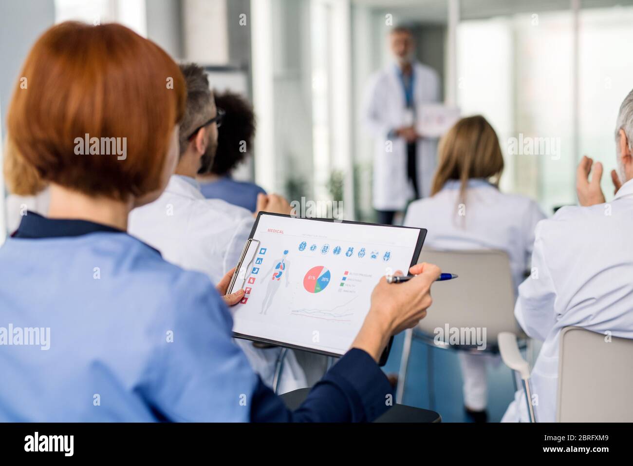 Women hospital and rear view hi-res stock photography and images - Alamy