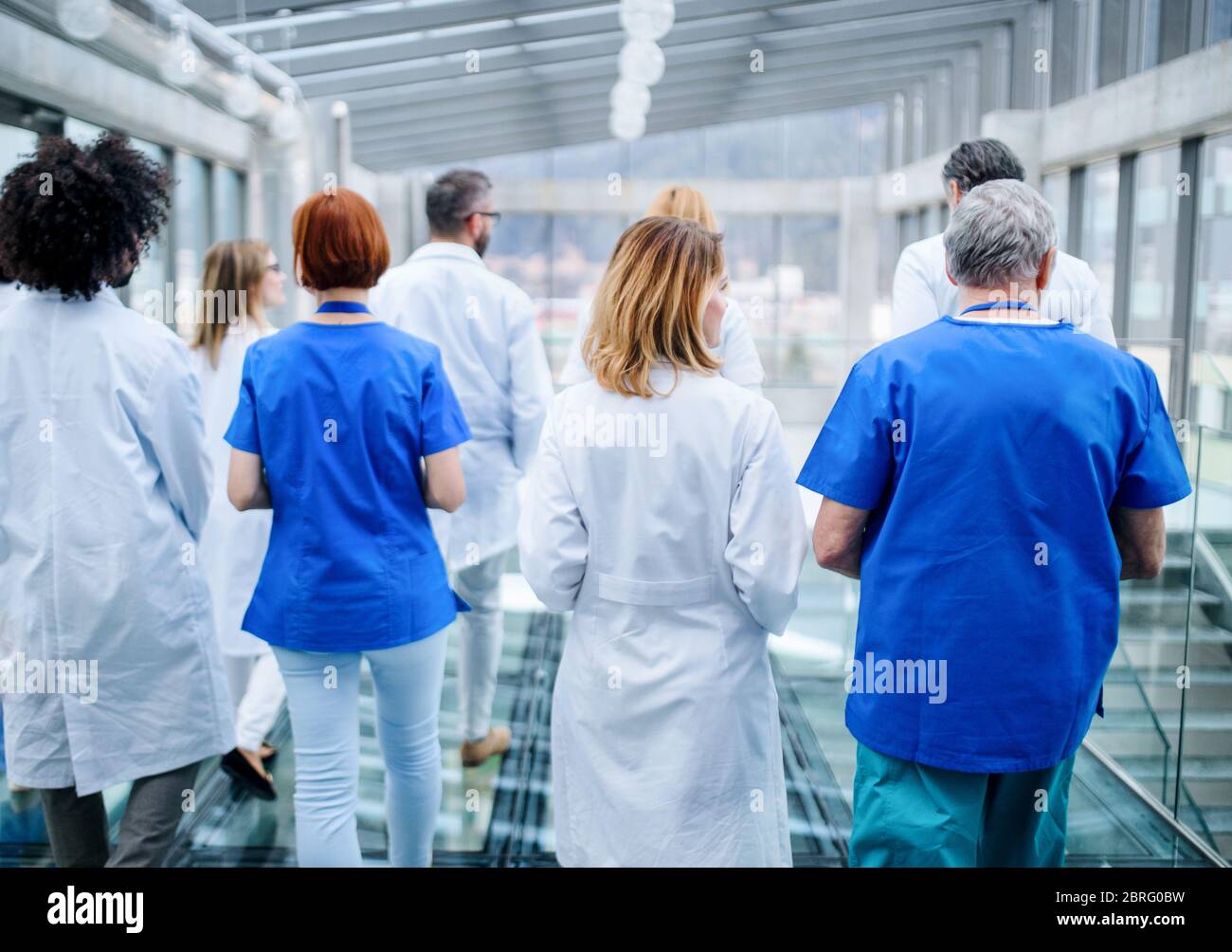 Women hospital and rear view hi-res stock photography and images - Alamy