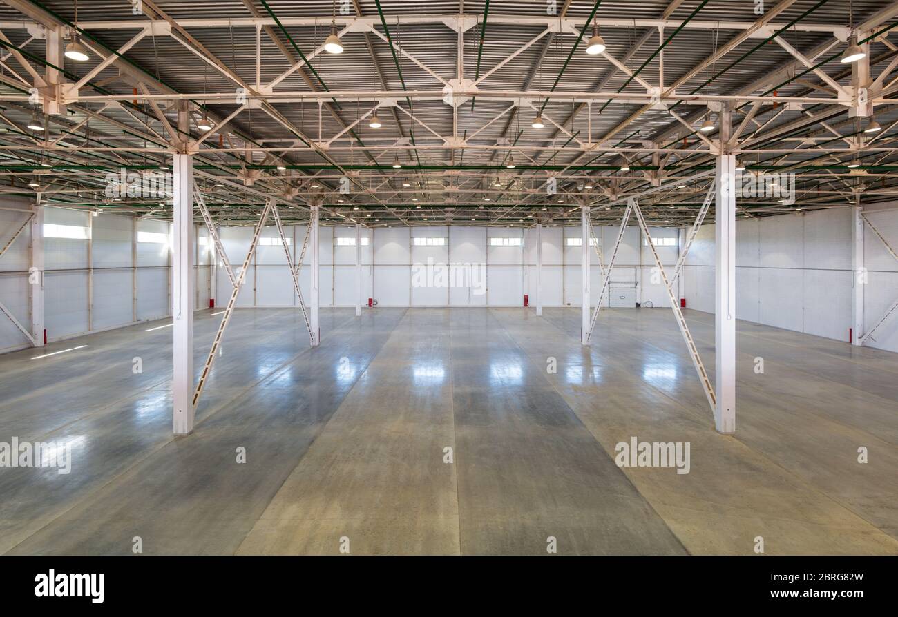 A big modern storage room Stock Photo Alamy