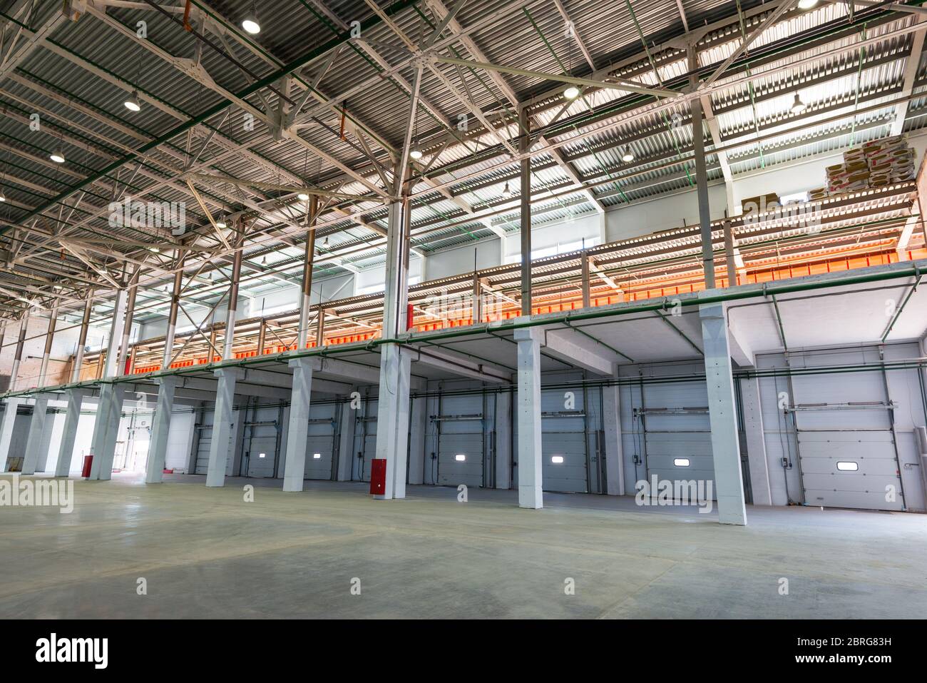 A big modern storage room Stock Photo Alamy