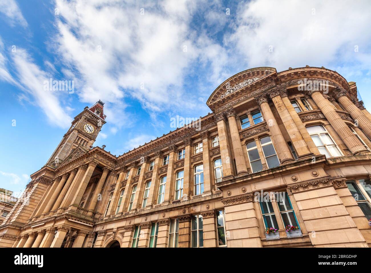 Birmingham Museum and Art Gallery building in Chamberlain Square, Birmingham, England Stock Photo