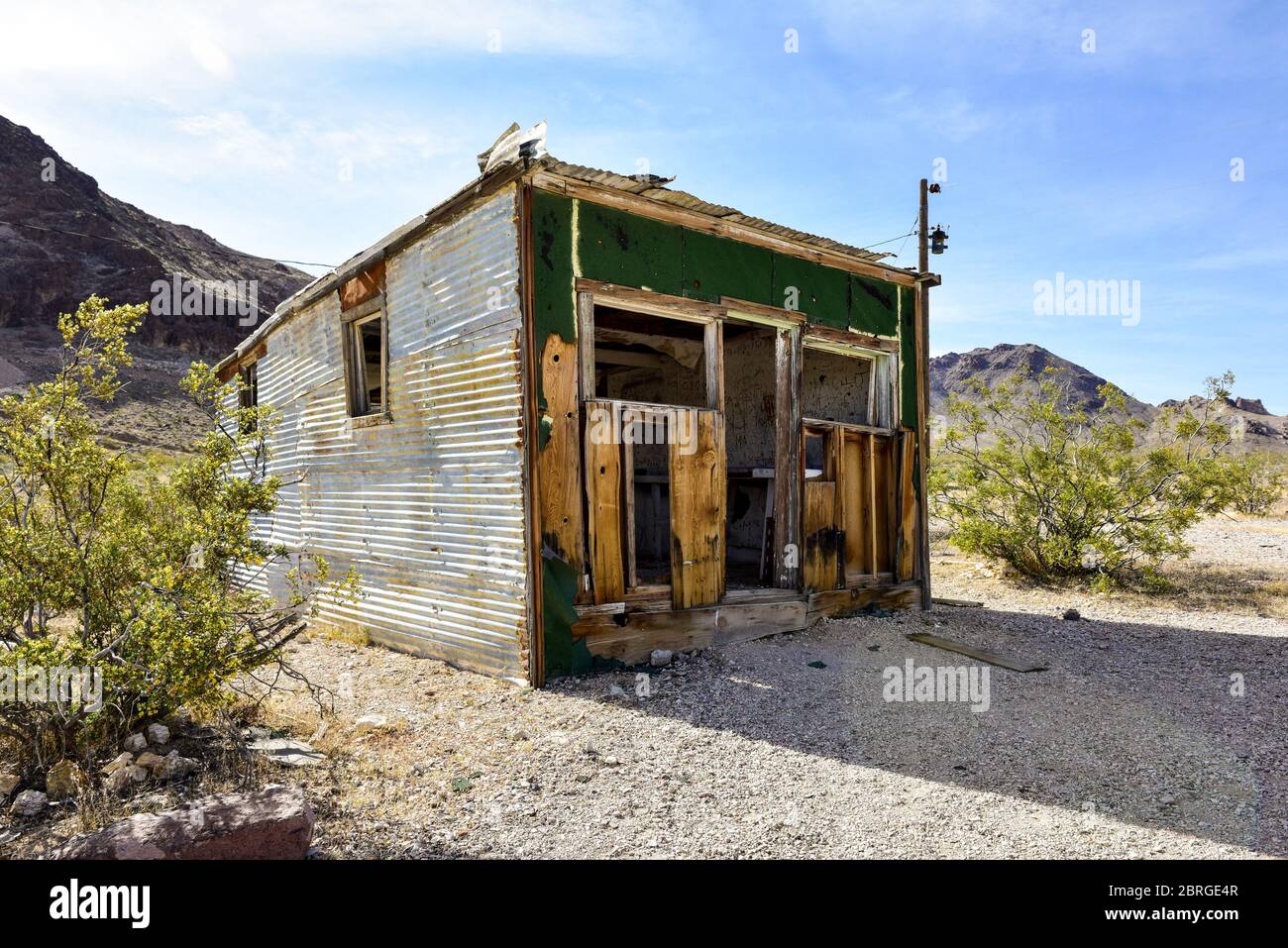 Rhyolite Ghost Town, Beatty Nevada Stock Photo Alamy