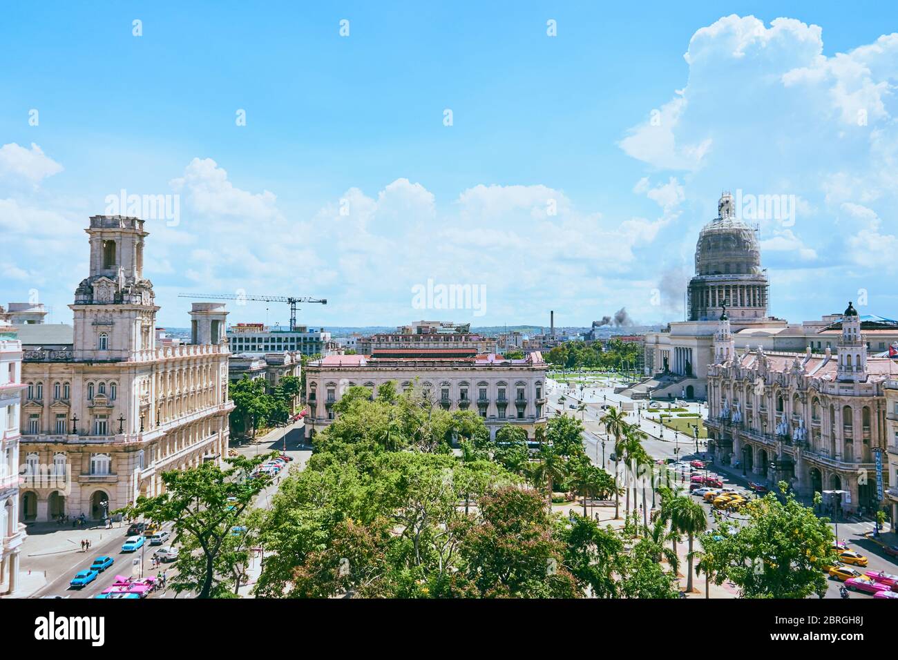 Scenic view of Havana Stock Photo