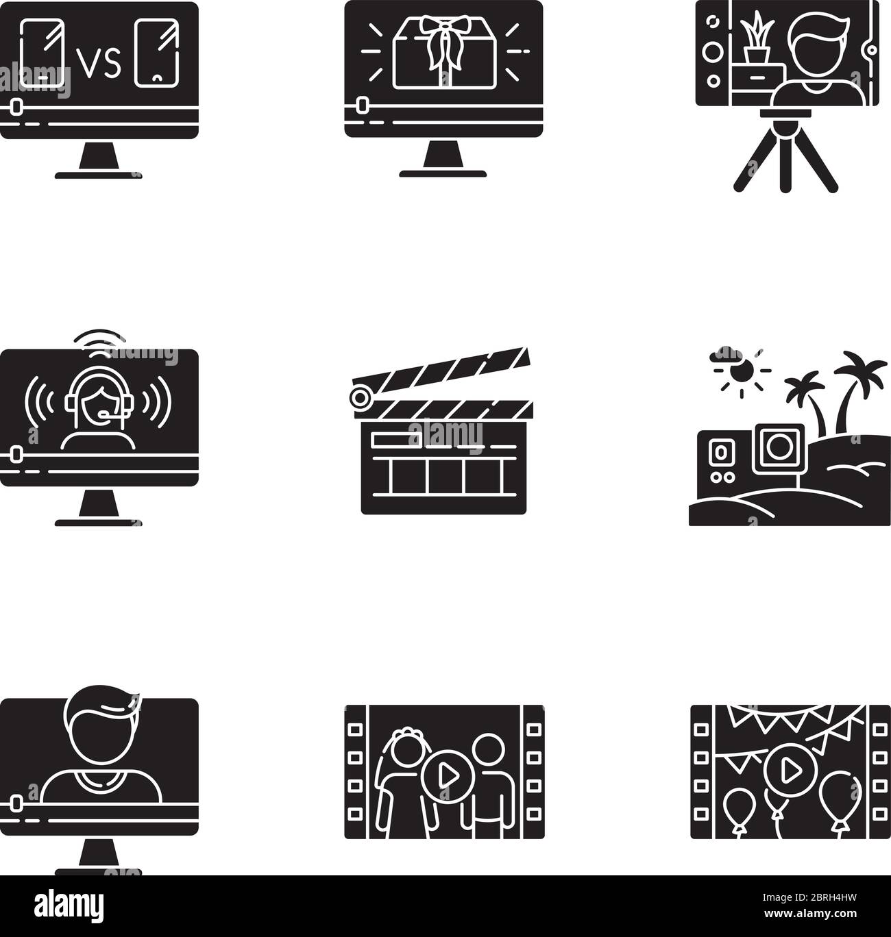 Film set production clapperboard Black and White Stock Photos & Images ...