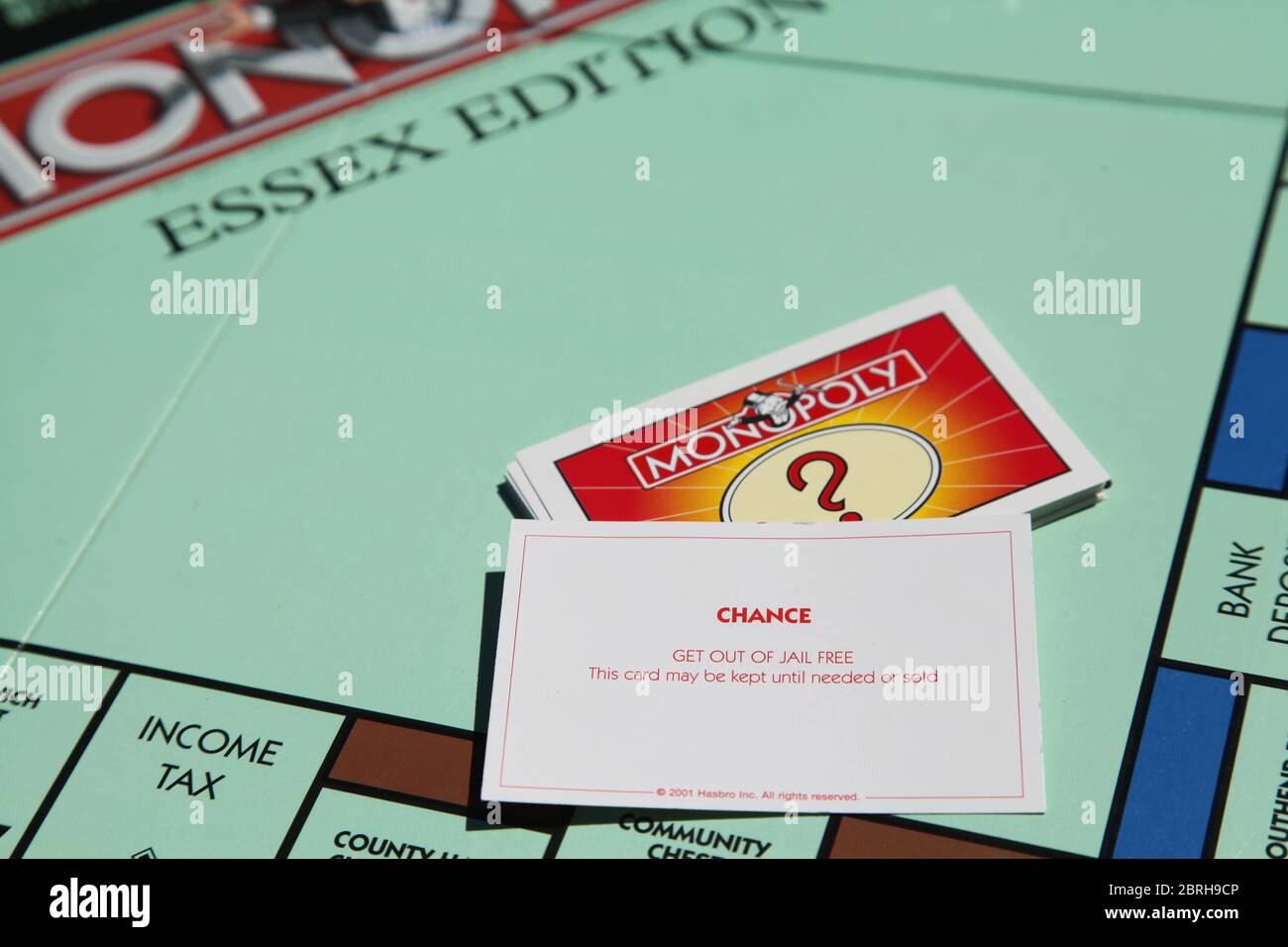 Monopoly Chance Card High Resolution Stock Photography And Images Alamy