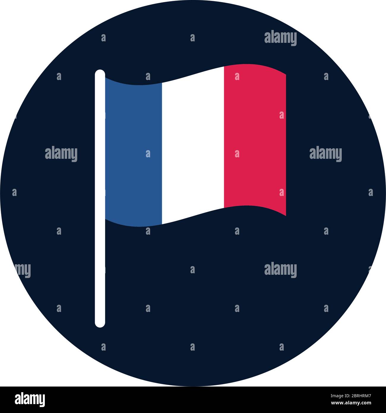 france flag flat design vector high resolution stock photography and images alamy alamy