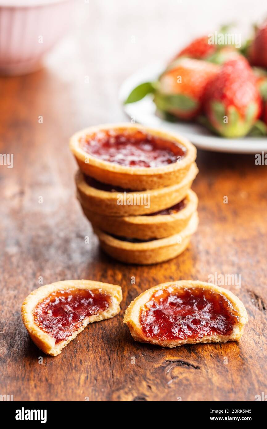 Jam biscuit hires stock photography and images Alamy