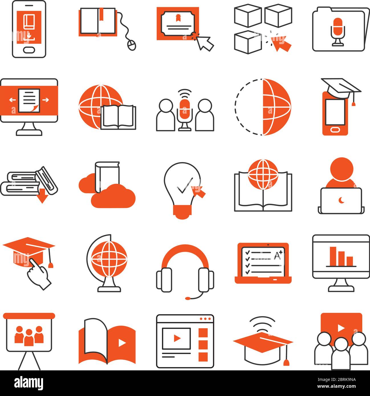 School tablet computers Stock Vector Images - Alamy