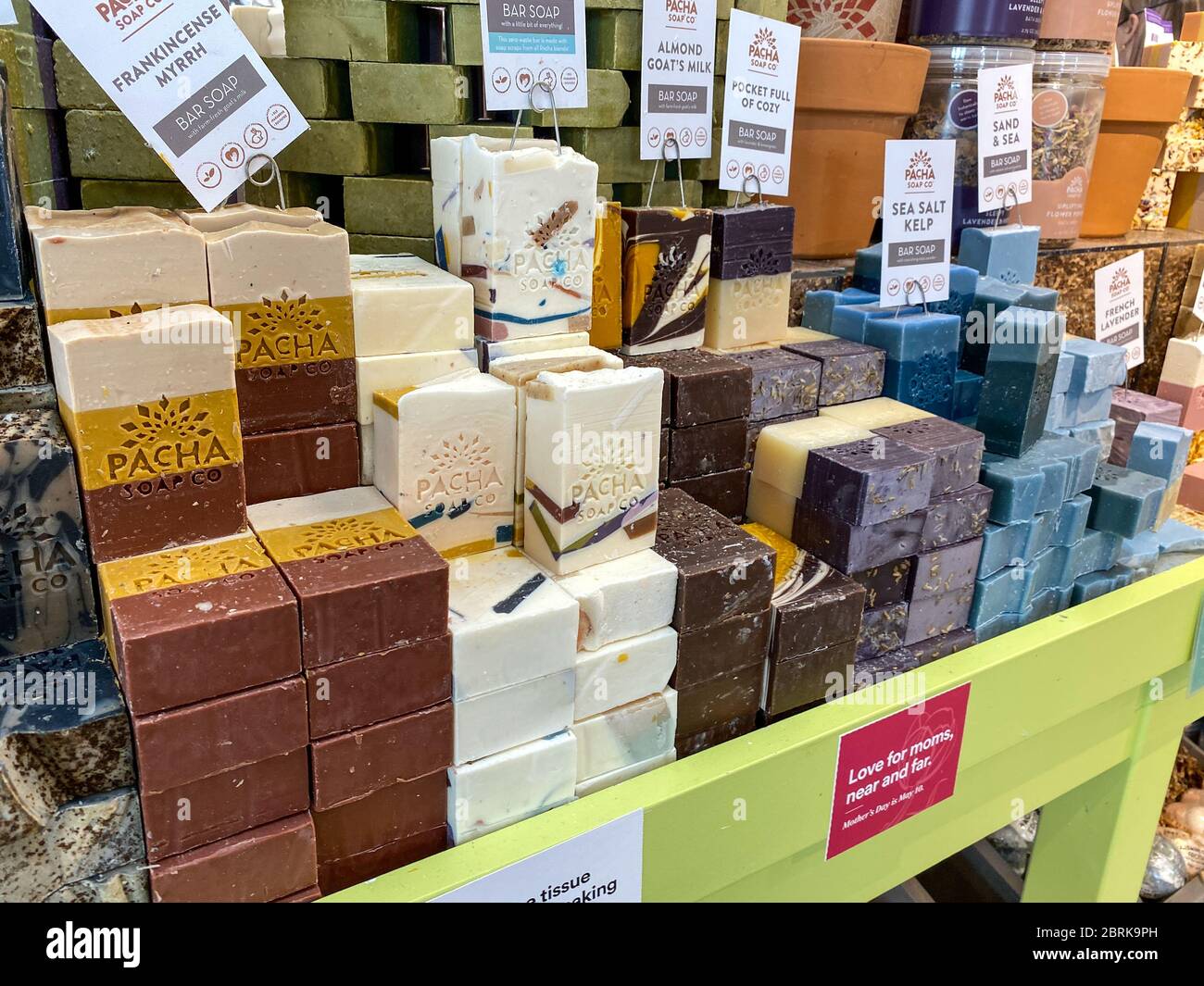 https://c8.alamy.com/comp/2BRK9PH/orlando-flusa-51020-a-display-of-pacha-soap-co-luxury-soap-at-a-whole-foods-market-grocery-store-2BRK9PH.jpg