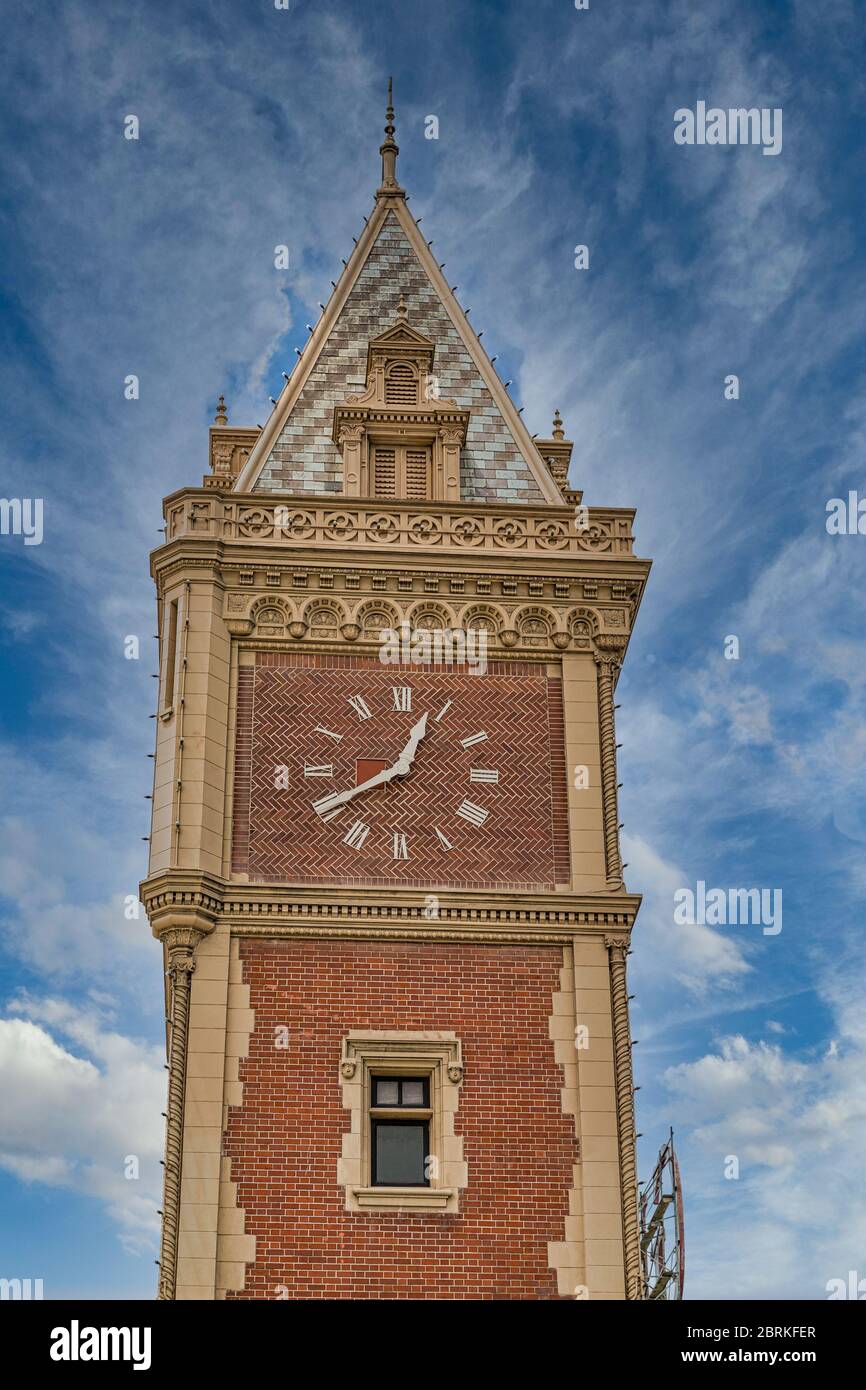 Clock Tower in San Francisco Stock Photo