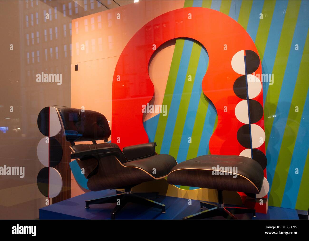 Eames lounge chair and ottoman hi res stock photography and images